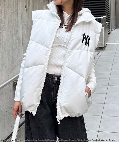 【MLB】2wayパファージャケット カモフラージュ F