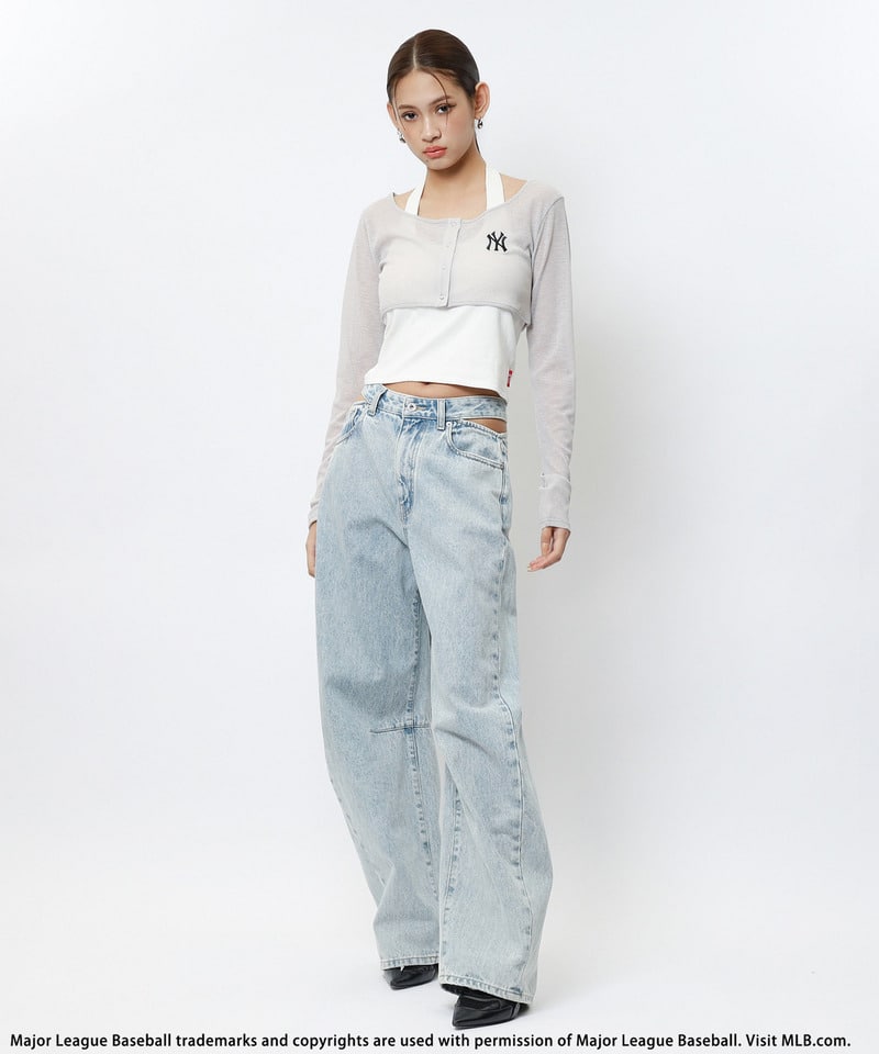 【MLB】ホルタータンクアンサンブル ブルー F