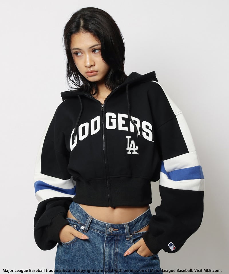 MLB】配色ロゴZIPパーカー(F ブラウン)｜ スパイラルガール｜仙台PARCO