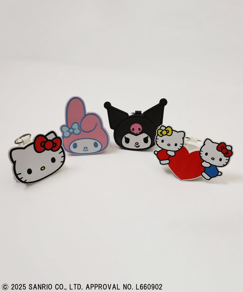 【Sanrio characters/サンリオキャラクターズ】マルチポーチ クロミ ブラック F