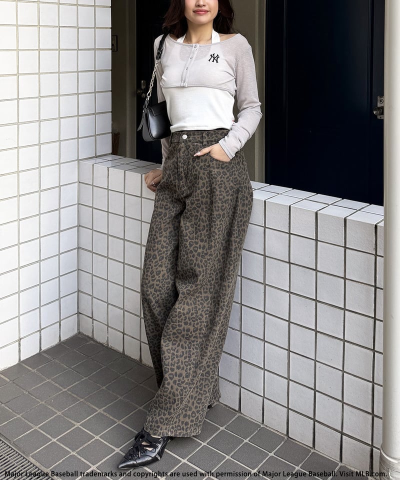 【MLB】ホルタータンクアンサンブル ブルー F