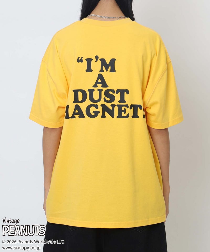 【PEANUTS/PIGPEN】ピッグペンＴシャツ イエロー F