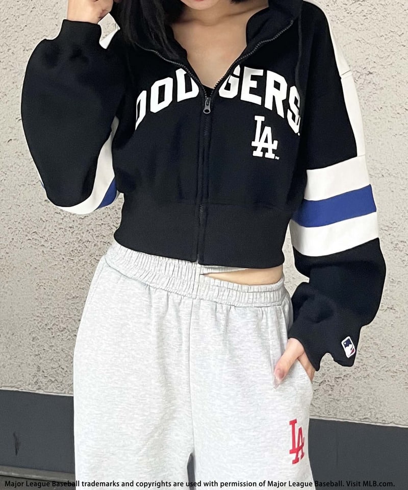 MLB】配色ロゴZIPパーカー(F ブラウン)｜ スパイラルガール｜仙台PARCO