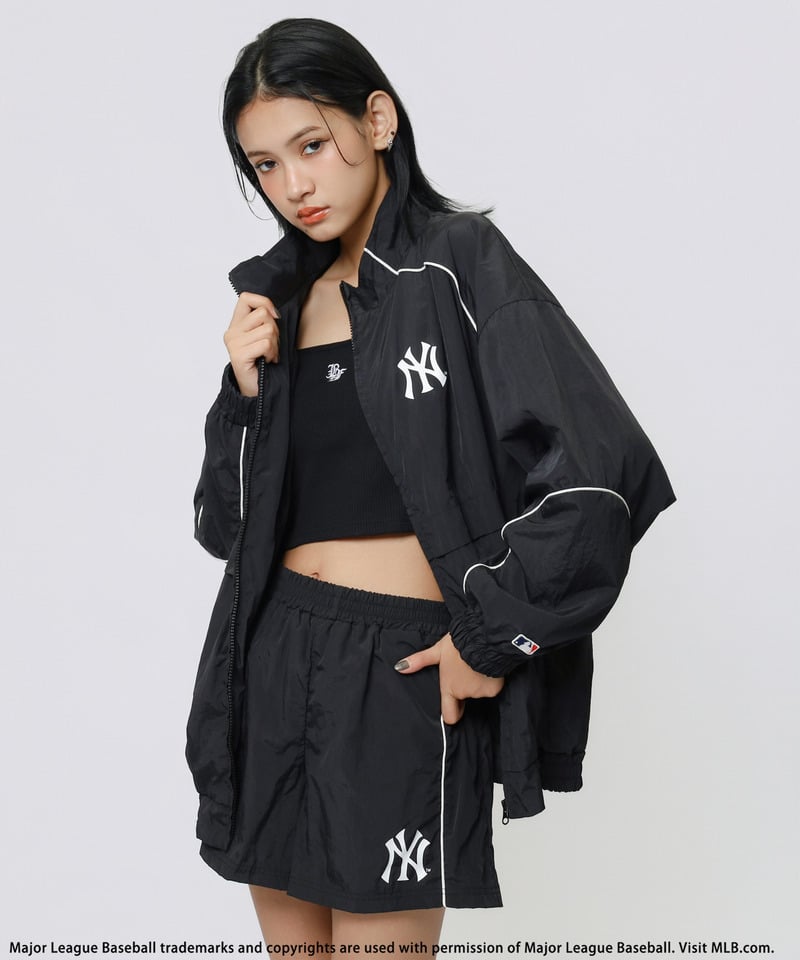 【MLB】ナイロントラックセットアップ レッド F