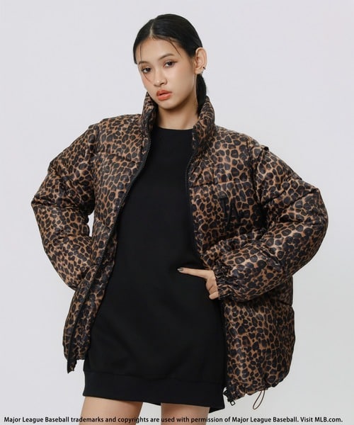 【MLB】2wayパファージャケット カモフラージュ F