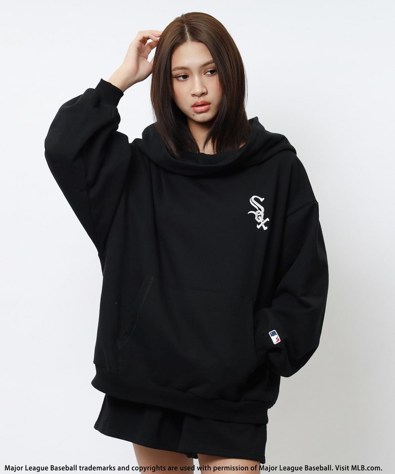 【MLB】2WAYフーディーセットアップ グレー F