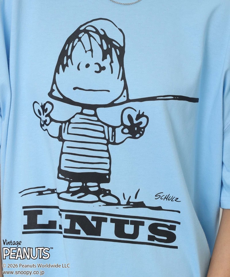 PEANUTS/LINUS】ライナスTシャツ(F ブルー)｜ スパイラルガール｜仙台
