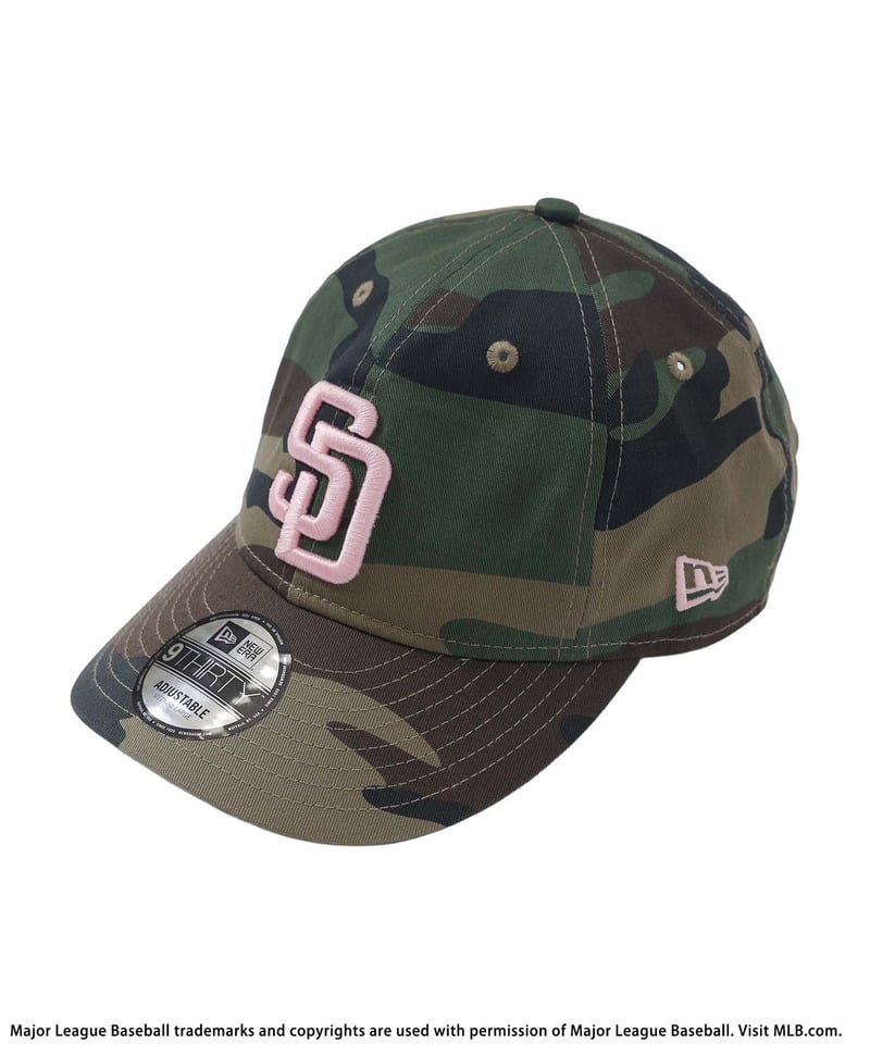 【NEW ERA】MLBロゴ総柄9TWENTYキャップ レオパード F
