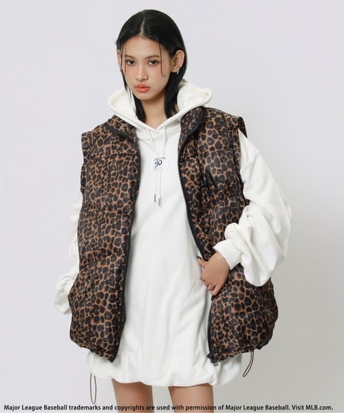 【MLB】2wayパファージャケット カモフラージュ F