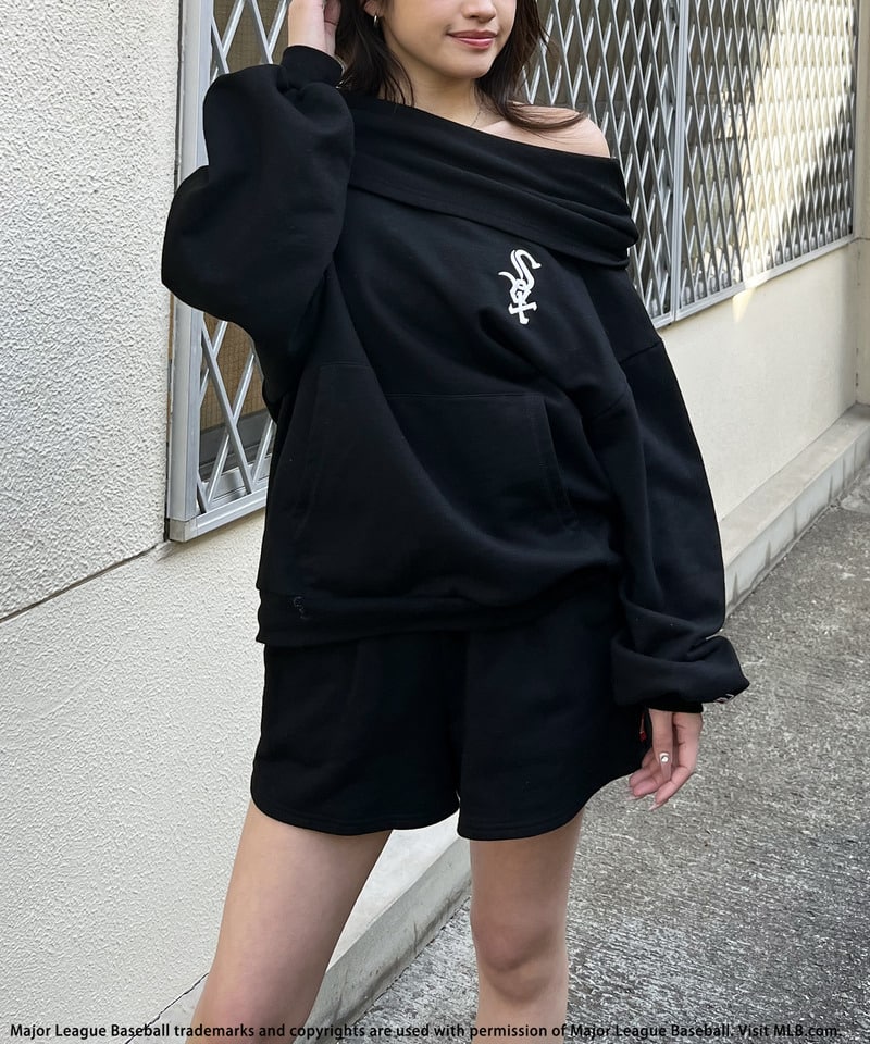 【MLB】2WAYフーディーセットアップ グレー F