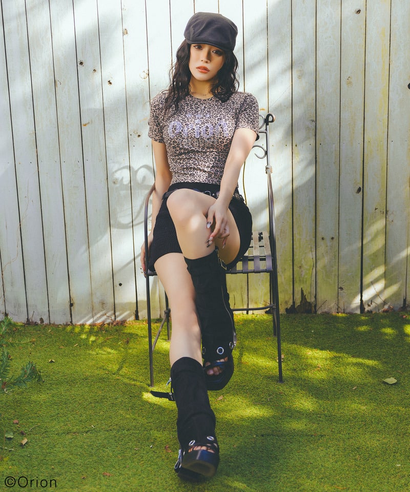 【Orion/オリオン】ラインストーンちびTシャツ ホワイト F