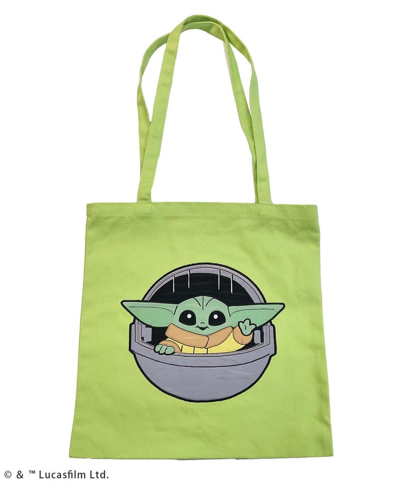 【STAR WARS/マンダロリアン/グローグー】トートバッグ グリーン F