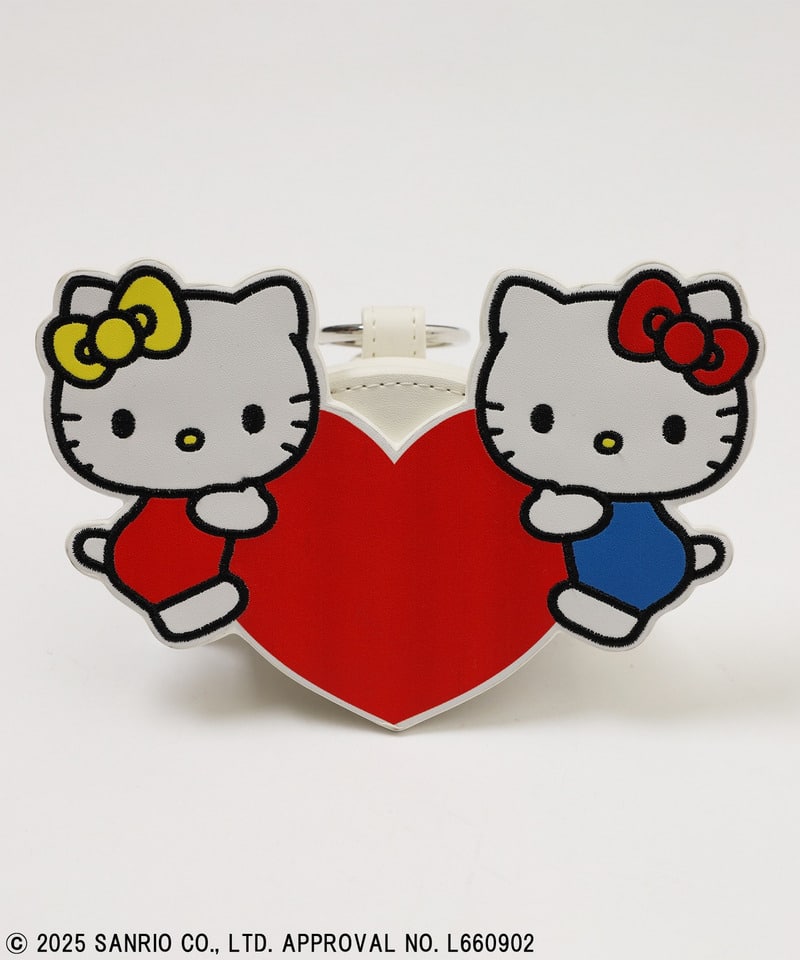 【Sanrio characters/サンリオキャラクターズ】マルチポーチ ミミィ+キティ ホワイト F