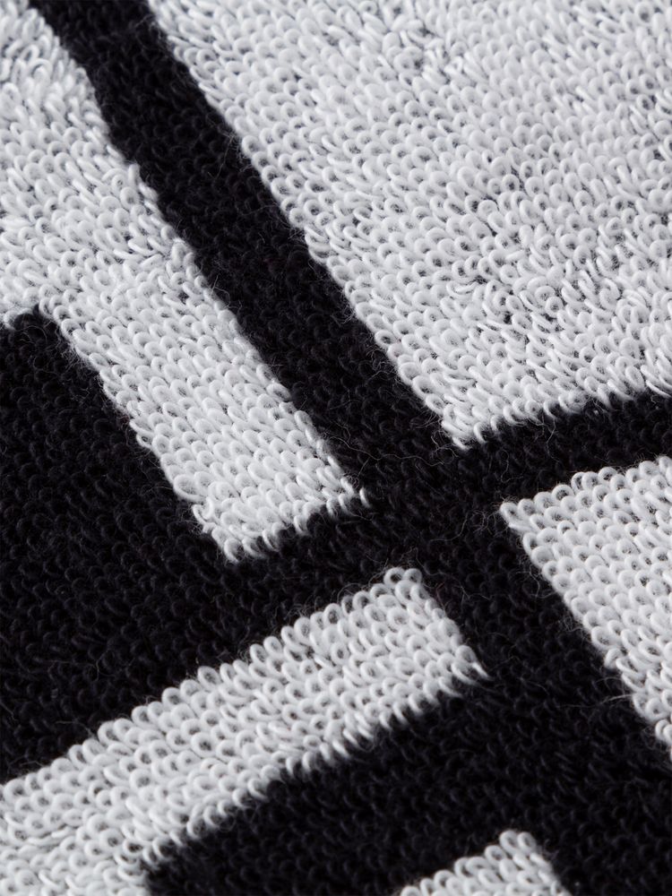 【THE NORTH FACE ザ ノースフェイス】アクセサリー タオル  Comfort Cotton Towel コンフォートコットンタオル Mサイズ NN22101  Kブラック BLACK W34×L80cm