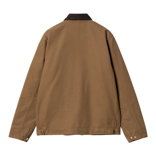 【Carhartt Wip/カーハート ダブルアイピー】2025 ジャケット DETROIT JACKET デトロイトジャケット（裏地なし） I033112 HAMILTON BROWN/TOBACCO   Lサイズ 【送料無料：北海道/沖縄/離島を除く】 Hamilton Brown/Tobacco Lサイズ