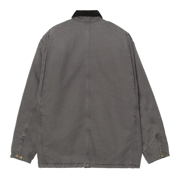 【Carhartt Wip カーハート ダブルアイピー】2025 ジャケット OG CHORE COAT オージーチョアコート I035613  Graphite/Black Mサイズ【送料無料：北海道/沖縄/離島を除く】  Graphite/Black Mサイズ