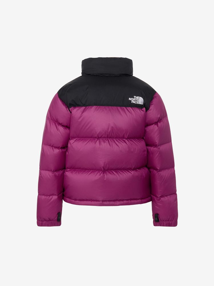 【THE NORTH FACE ザ ノース フェイス】2025 レディース ジャケット Short Nuptse Jacket ショートヌプシージャケット ND92555 RKブラック×ロックスバリーピンク Lサイズ【送料無料：北海道/沖縄離島/離島を除く】 RKブラック×ロックスバリーピンク Lサイズ