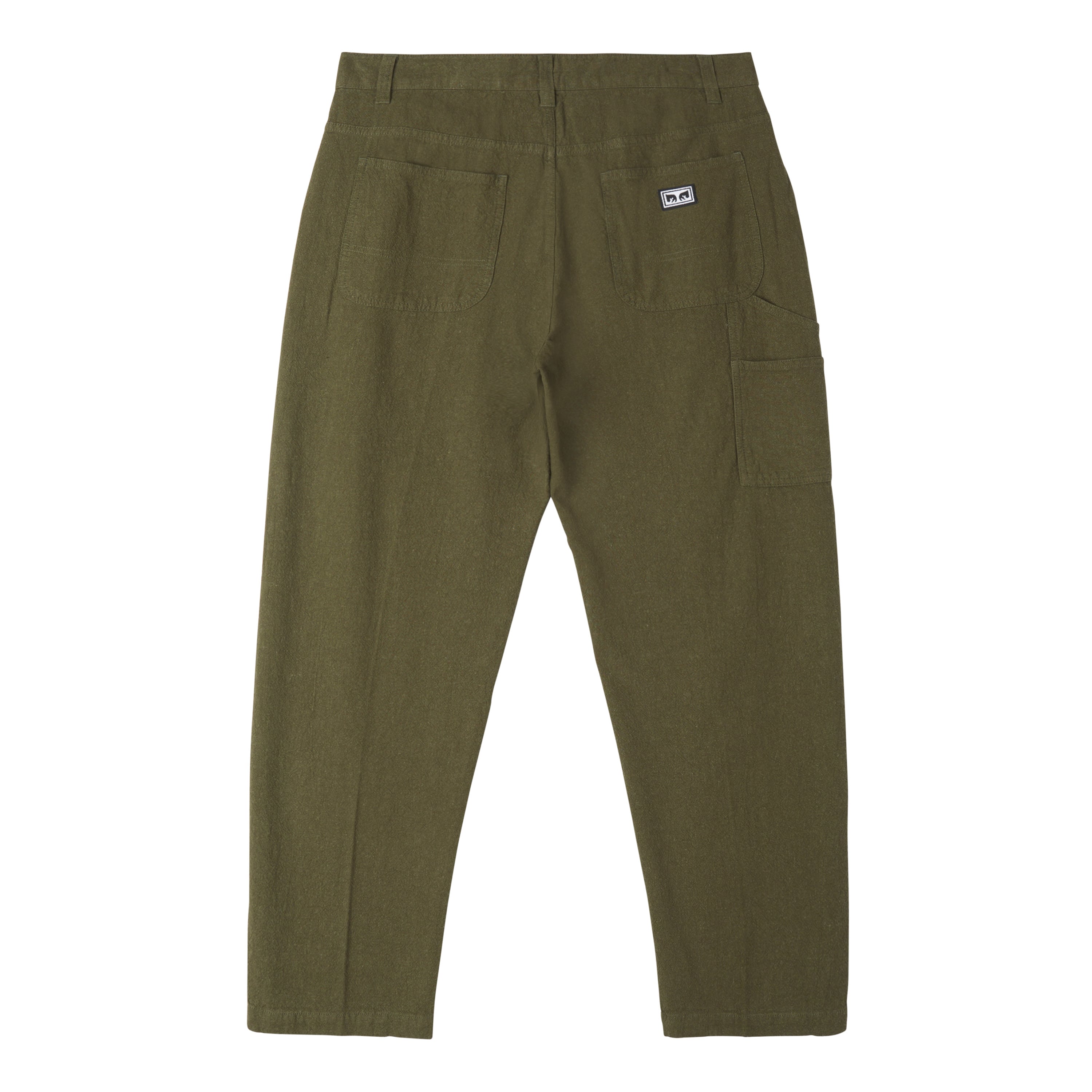 【 Obey オベイ】パンツ HARDWORK LINEN CARPENTER PANY ハードワーク ライン カーペンターパンツ RECON  ARMY 142020233 28インチ 【送料無料/北海道/沖縄/離島を除く】