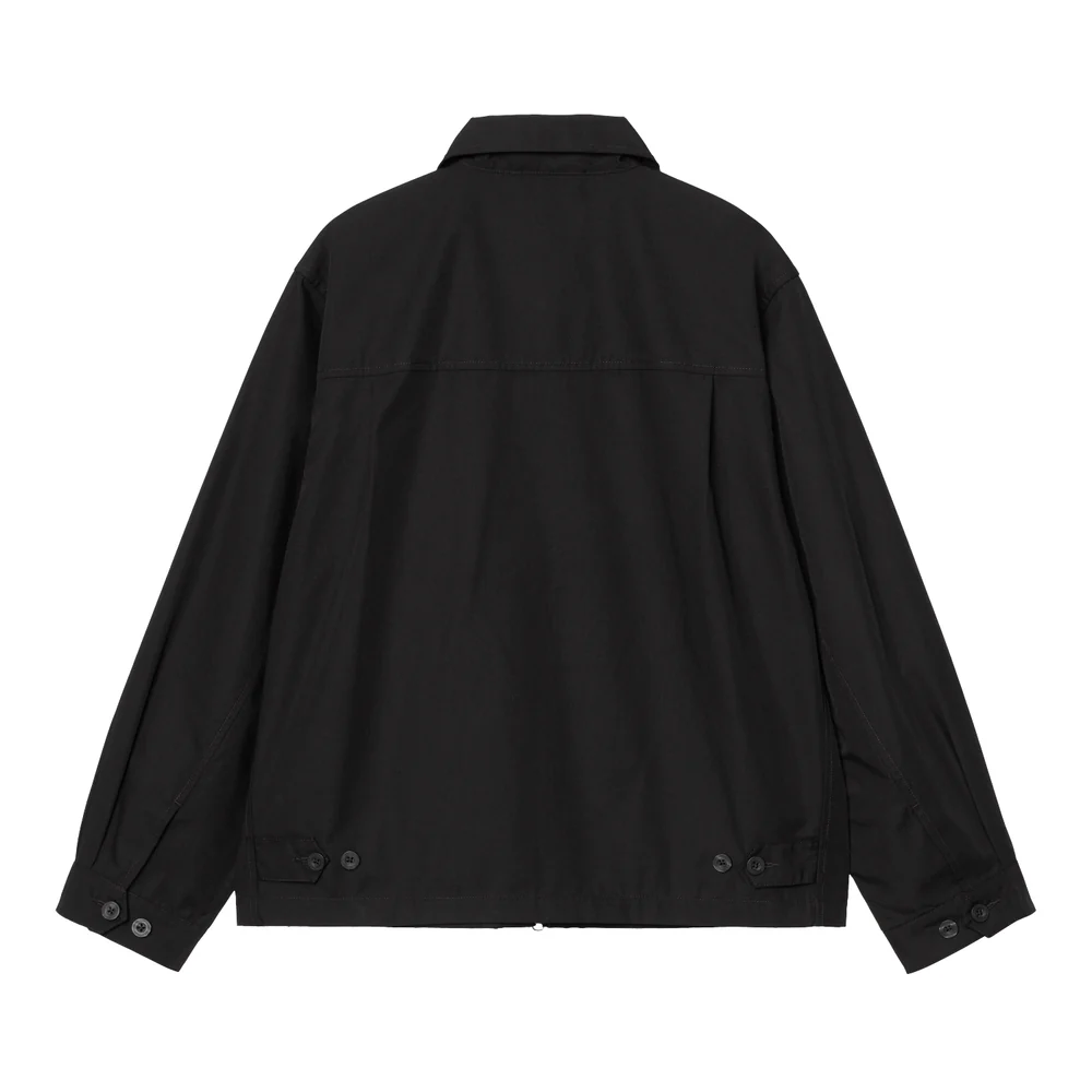 【Carhartt Wip/カーハート ダブルアイピー】JAKET ジャケット POSTAL JACKET I036136 BLACK ブラック Sサイズ【送料無料：北海道/沖縄/離島を除く】 BLACKブラック Sサイズ
