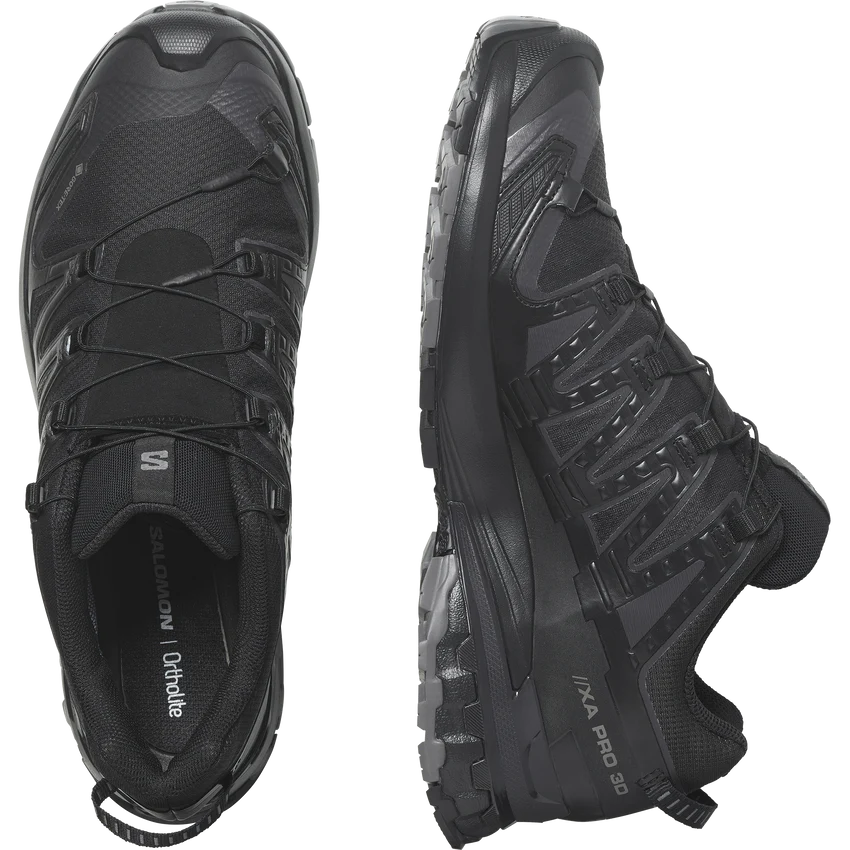 【SALOMON サロモン】2025 メンズ シューズ  （ XA PRO 3D V9 GTX） Black / Phantom / Pewter 28.0cm 【送料無料：北海道/沖縄/離島を除く】 Black / Phantom / Pewter 28.0cm