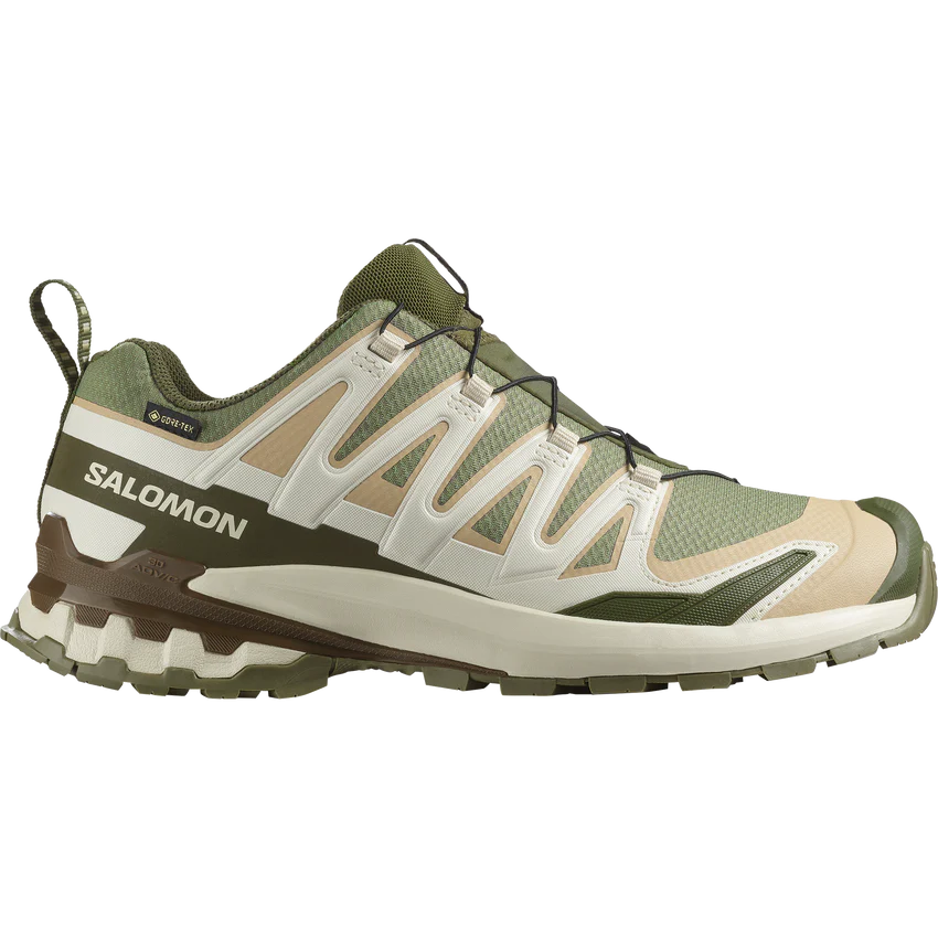 【SALOMON サロモン】2025 メンズ シューズ　( XA PRO 3D V9 GTX)   Deep Lichen Green / Safari / Dark Earth 26.5cm【送料無料：北海道/沖縄/離島を除く】 Deep Lichen Green / Safari / Dark Earth 26.5cm