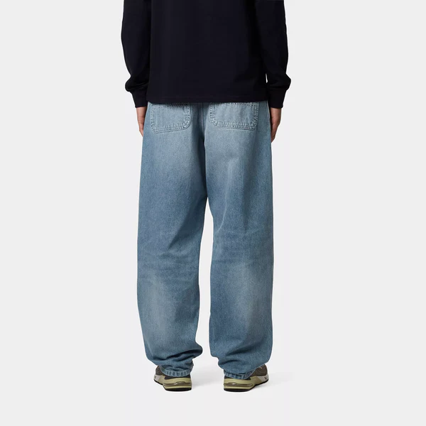 【Carhartt WiP カーハート ダブルアイピー】2025 ロングパンツ SIMPLE PANT シンプルパンツ I022947 Blue/light true washed 34インチ 【送料無料：北海道/沖縄/離島を除く】 Blue/light true washed 34インチ