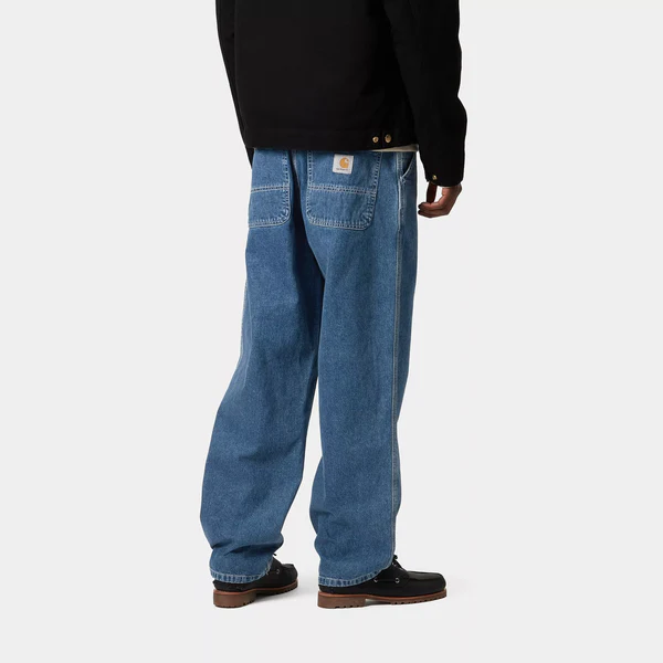 【Carhartt WiP カーハート ダブルアイピー】2025 ロングパンツ SIMPLE PANT シンプルパンツ I022947 Blue/stone washed 32インチ【送料無料：北海道/沖縄/離島を除く】 Blue/stone washed 32インチ