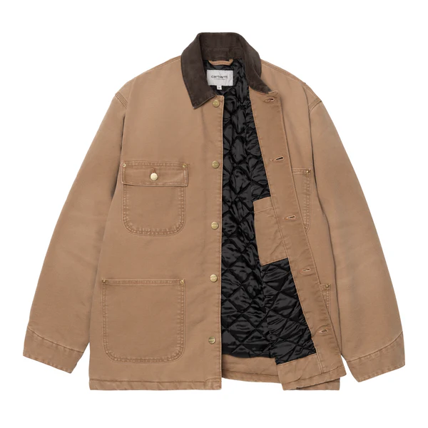 【Carhartt Wip カーハート ダブルアイピー】2025 ジャケット OG CHORE COAT オージーチョアコート I035613  Hamilton Brown/Tobacco Mサイズ【送料無料：北海道/沖縄/離島を除く】 Hamilton Brown/Tobacco Mサイズ