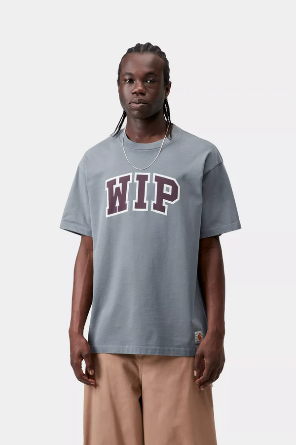 【Carhartt Wip/カーハート ダブルアイピー】2026 T-SHIRT WIP Iii T-SHIRT 4573654463485 Cozy Blue (heavy stone wash) Sサイズ (S,M,L) Cozy Blue (heavy stone wash) Sサイズ