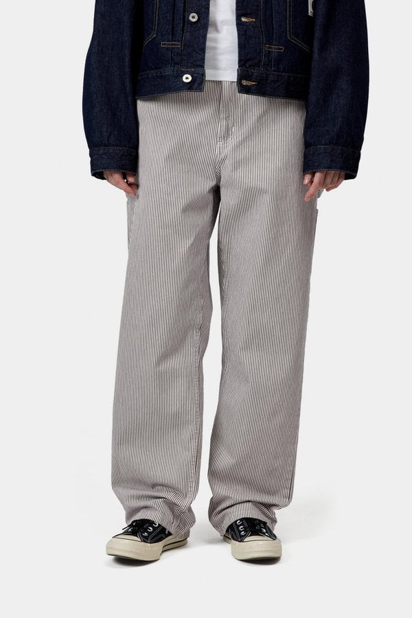 レディース【Carhartt Wip/カーハート ダブルアイピー】I036517 パンツ PANTS W' MERCER PANT Mercer Stripe, Graphite / Wax, Stone washed 26インチ 【送料無料 北海道/沖縄/離島を除く】 Mercer Stripe, Graphite / Wax, Stone washed ２６インチ