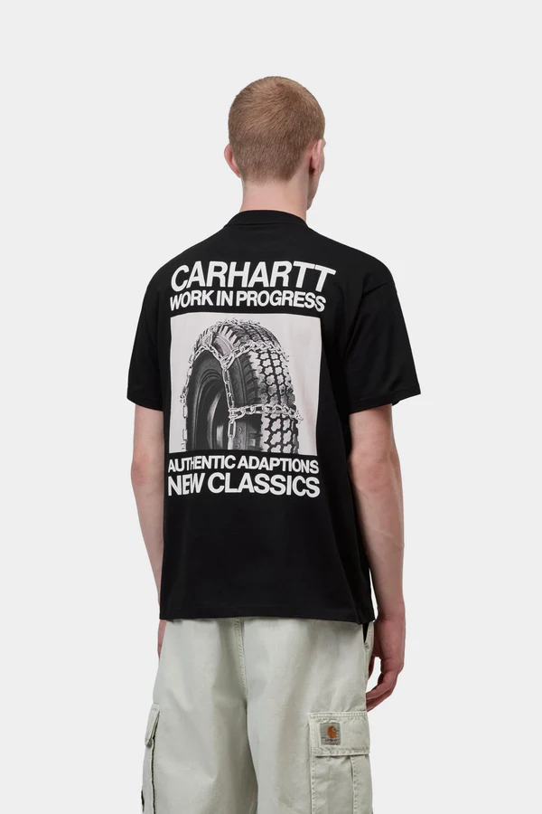 【Carhartt Wip/カーハート ダブルアイピー】2026 Tシャツ SEAN HAMILTON 03 T-SHIRT 4573654468923 Black Mサイズ 【送料無料：北海道/沖縄/離島を除く】 Black Mサイズ