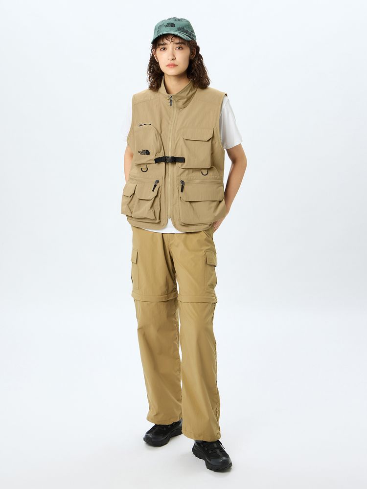 【THE NORTH FACE ザノース フェイス】2025 ベスト Field Utility Vest フィールド ユーティリティ ベスト NP22531 CK クラッシックカーキ Mサイズ【送料無料：北海道/沖縄/離島を除く】 CK　クラシックカーキ Mサイズ