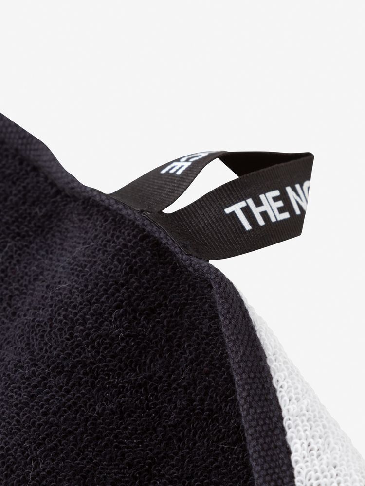【THE NORTH FACE ザ ノースフェイス】アクセサリー タオル  Comfort Cotton Towel コンフォートコットンタオル Mサイズ NN22101  Kブラック BLACK W34×L80cm