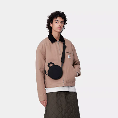 【Carhartt WiP カーハート ダブルアイピー】2024 ショルダーバッグ CLARTON BAG クラトンバッグ I033781 BLACK Fサイズ BLACK Fサイズ