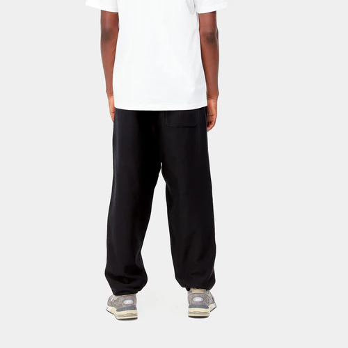 【Carhartt Wip カーハート ダブルアイピー】2024 スウェットパンツ AMERICAN SCRIPT JOGGING PANT アメリカンスクリプト ジョギング パンツ I027042 BLack Mサイズ【送料無料 北海道/沖縄/離島を除く】 89XX  Black Mサイズ