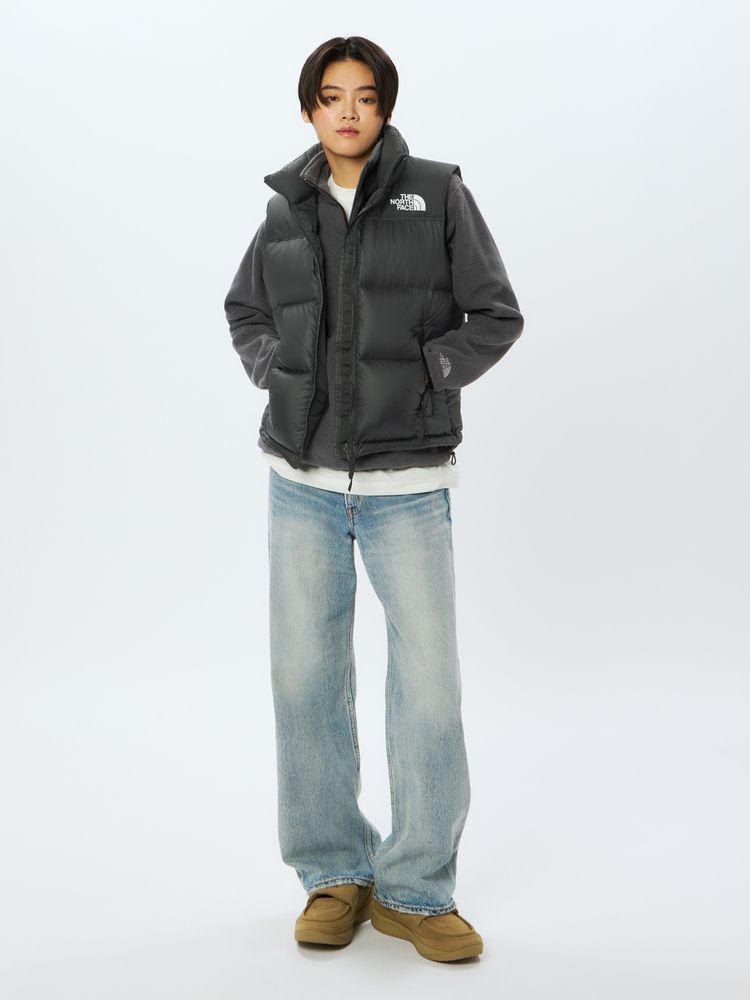 【THE NORTH FACE ザノース フェイス】2025 レデーィース ダウンベスト Nuptee Vest ヌプシベスト NDW92557 K ブラック  Lサイズ【送料無料 北海道/沖縄/離島を除く】 K ブラック Lサイズ