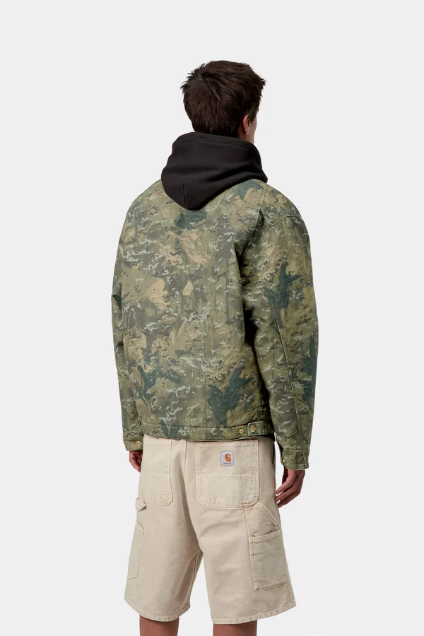  【Carhartt Wip/カーハートダブルアイピー】2025 ジャケット OG DETROIT JACKET オージーデトロイトジャケット I035614　Camo Combi Green/Black (S.M)【送料無料:北海道/沖縄/離島を除く】 Camo Combi Sサイズ