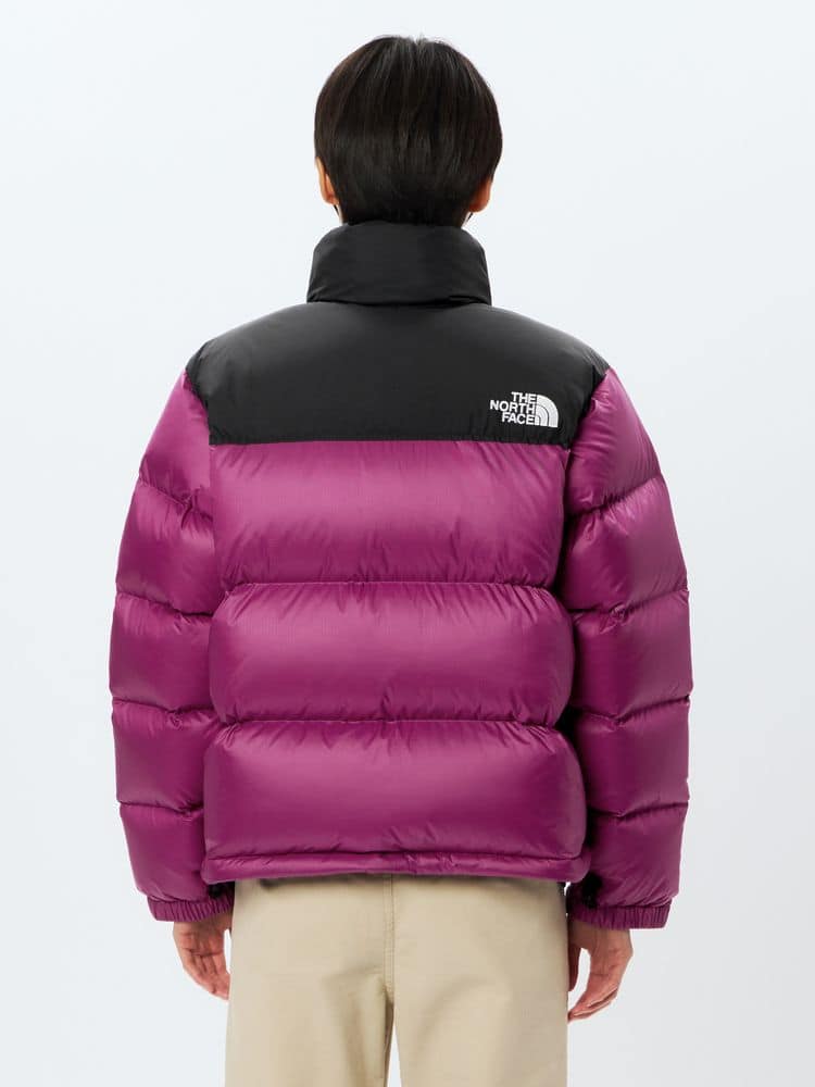 【THE NORTH FACE ザ ノース フェイス】2025 レディース ジャケット Short Nuptse Jacket ショートヌプシージャケット ND92555 RKブラック×ロックスバリーピンク（M.L.）【送料無料：北海道/沖縄離島/離島を除く】 RKブラック×ロックスバリーピンク Mサイズ