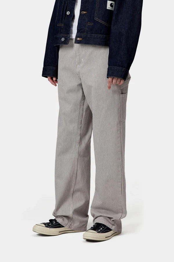 レディース【Carhartt Wip/カーハート ダブルアイピー】I036517 パンツ PANTS W' MERCER PANT Mercer Stripe, Graphite / Wax, Stone washed 25インチ 【送料無料 北海道/沖縄/離島を除く】  Mercer Stripe, Graphite / Wax, Stone washed 25インチ