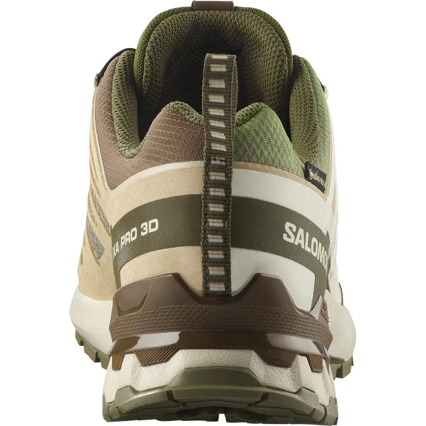 【SALOMON サロモン】2025 メンズ シューズ　( XA PRO 3D V9 GTX)   Deep Lichen Green / Safari / Dark Earth 27.5cm【送料無料：北海道/沖縄/離島を除く】 Deep Lichen Green / Safari / Dark Earth 27.5cm