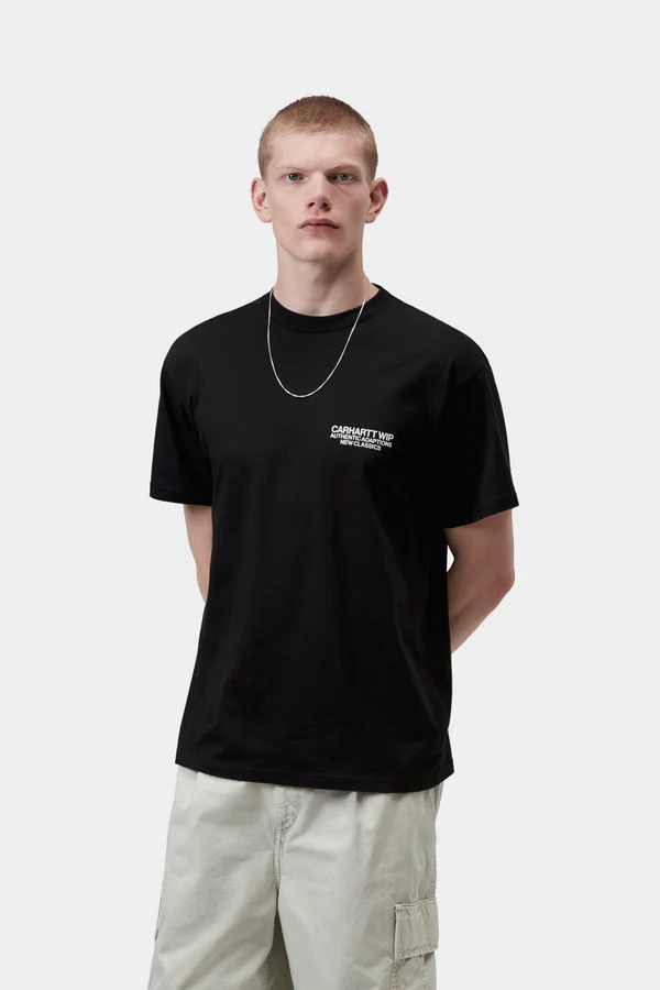 【Carhartt Wip/カーハート ダブルアイピー】2026 Tシャツ SEAN HAMILTON 03 T-SHIRT 4573654468923 Black Mサイズ 【送料無料：北海道/沖縄/離島を除く】 Black Mサイズ