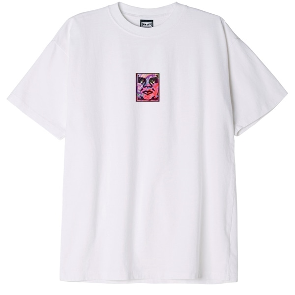 Obey Tシャツ オベイ OBEY RAINBOW ICON Mサイズ WHITE(Mサイズ WHITE