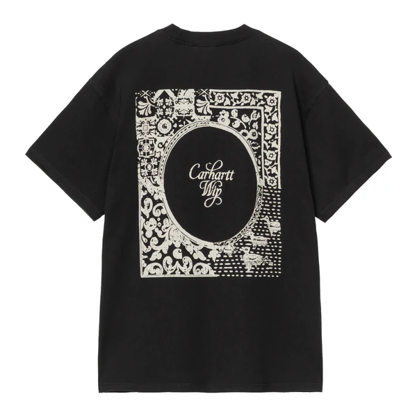 【Carhartt Wip/カーハート ダブルアイピー】2026 Tシャツ VESTIGE T-SHIRT 4573654466608 Black (stone washed) Mサイズ  Black (stone washed) Mサイズ