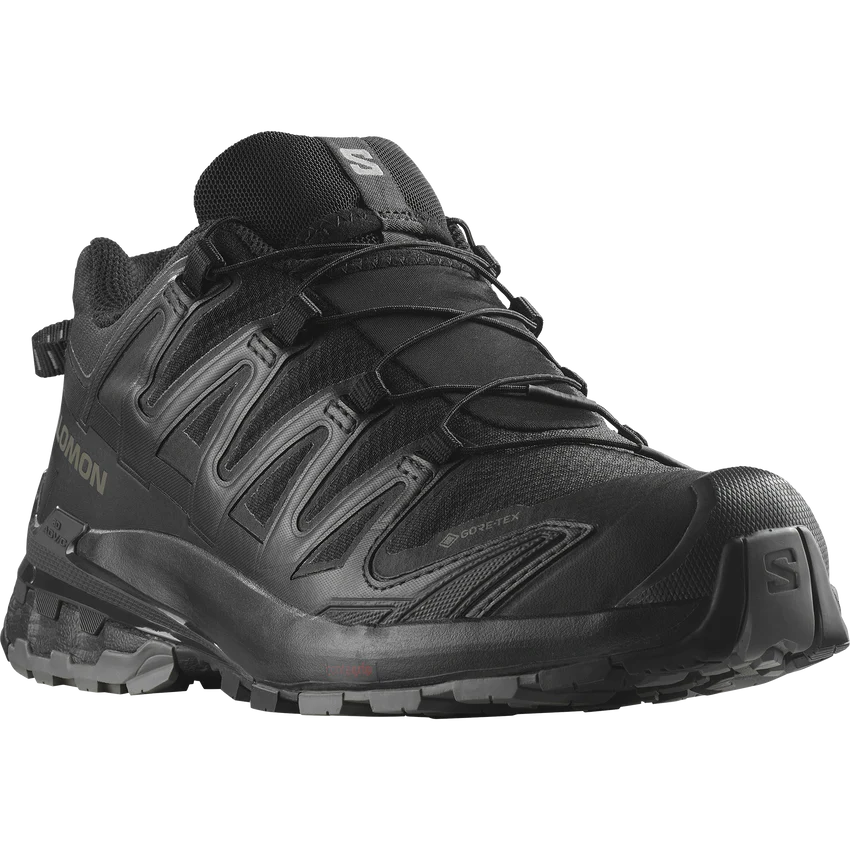 【SALOMON サロモン】2025 レディースシューズ　( XA PRO 3D V9 GTX)  Black / Phantom / Pewter 23.5cm　【送料無料：北海道/沖縄/離島を除く】 Black / Phantom / Pewter 23.5cm