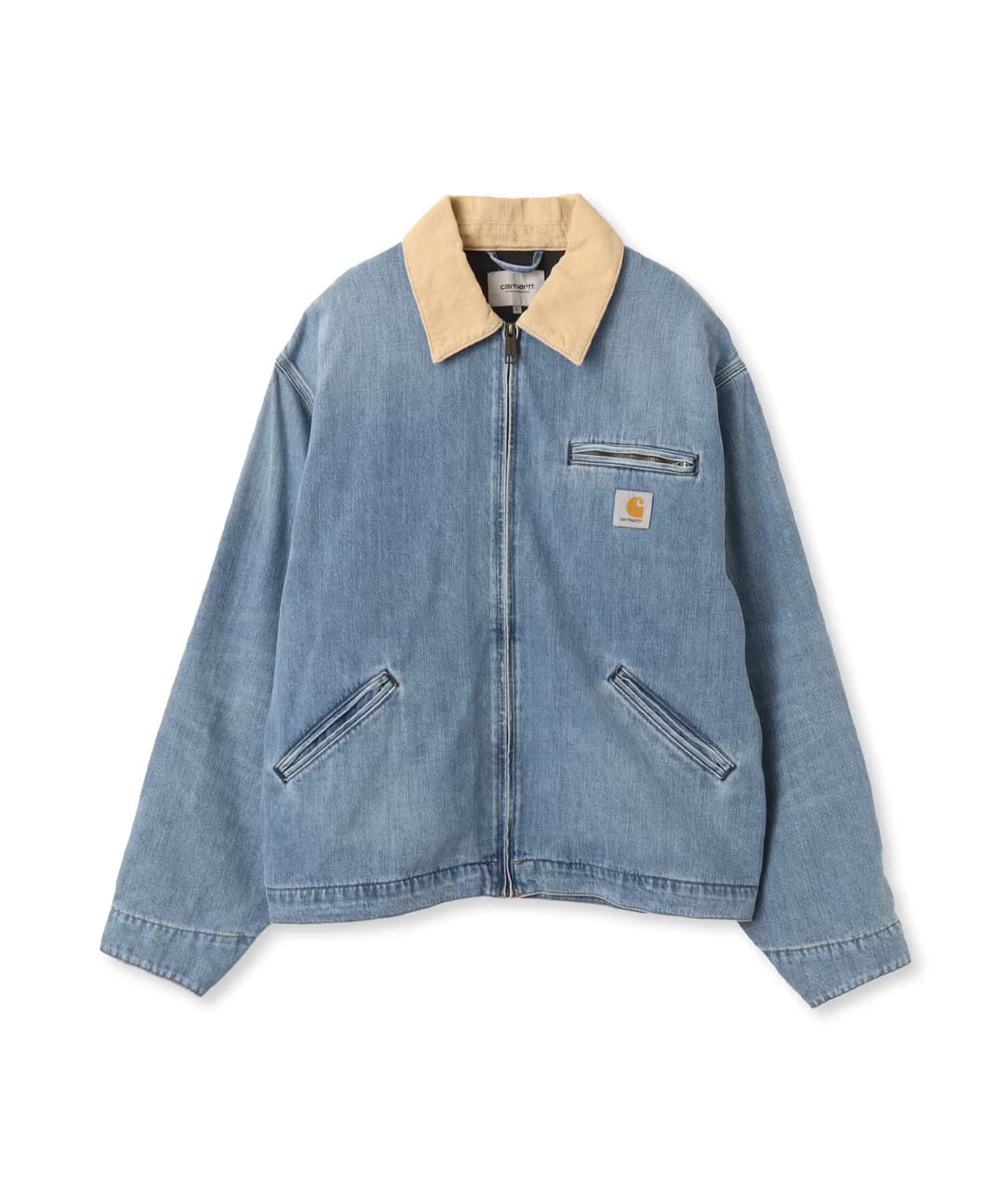 ☆【静岡パルコ 感謝SALE】Carhartt Wip/カーハート ダブルアイピー】JAKECT ジャケット 2026 OG DETROIT JACKET I036593 Blue / Dusty H Brown(burst wash) Sサイズ 4573654443425 新品/正規品【送料無料 北海道/沖縄/離島を除く】  Blue / Dusty H Brown(burst wash) Sサイズ