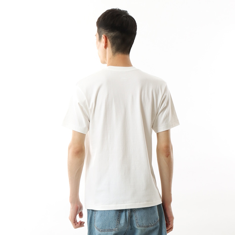 【Hanes】SHIRO クルーネックTシャツ 24SS Hanes T-SHIRTS SHIRO (HM1-X201)  M.L.XL 010  WHITE（ホワイト） Mサイズ