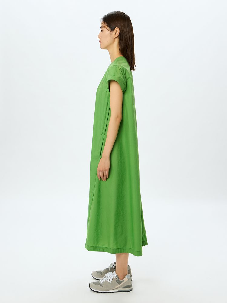 【THE NORTH FACE ザ ノース フェイス】 2025 レディース ワンピース Matamity s/s Onepiece NTM12501 K ブラック (S.M)(L.XL) 【送料無料：北海道/沖縄/離島を除く】 K　ブラック (S.M)サイズ