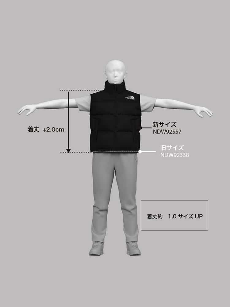 【THE NORTH FACE ザノース フェイス】2025 レデーィース ダウンベスト Nuptee Vest ヌプシベスト NDW92557 K ブラック  Lサイズ【送料無料 北海道/沖縄/離島を除く】 K ブラック Lサイズ