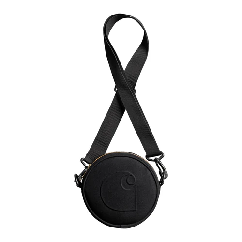 【Carhartt WiP カーハート ダブルアイピー】2024 ショルダーバッグ CLARTON BAG クラトンバッグ I033781 BLACK Fサイズ BLACK Fサイズ