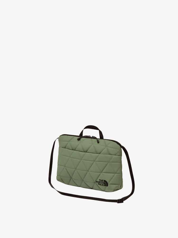 【THE NORTH FACE ザノース フェイス】2025 ショルダーポーチ  Geoface Pouch  ジオフェイスポーチ NM32356  BIパークミスト BIパークミスト ONE SIZE (H18×W24.5×D6.5㎝)